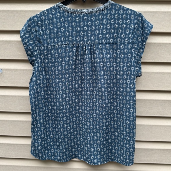 DR2 Womens XXL cap sleeve popover pullover shirt - Picture 2 of 7